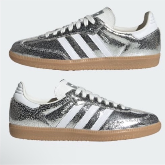 adidas Shoes - Adidas | Samba OG Silver sneakers BNWT in box untouched